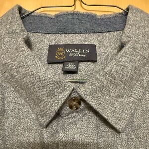 Wallin & Bros. 100% cotton ‘flannel’ 2 pocket men’s shirt. Soft XXL NWOT